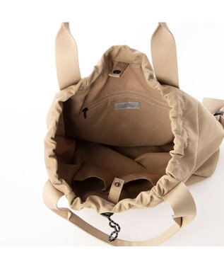 UNBILLION カシュカシュ cachecache / 2wayナイロンリュック ベージュ