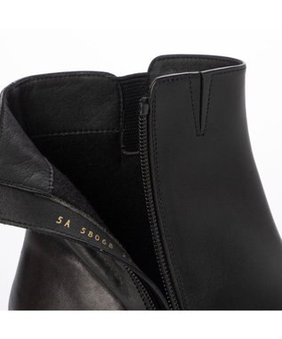 Riz raffinee <Riz raffinee>ベルテッドショートブーツ ブラック