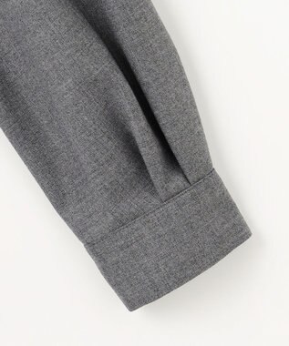 J.PRESS LADIES 【洗える】ANASTASIA milled ワンピース ライトグレー系