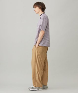 UNFILO MENS スラブジャージー ワイドパンツ ベージュ