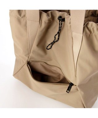 UNBILLION カシュカシュ cachecache / 2wayナイロンリュック ベージュ