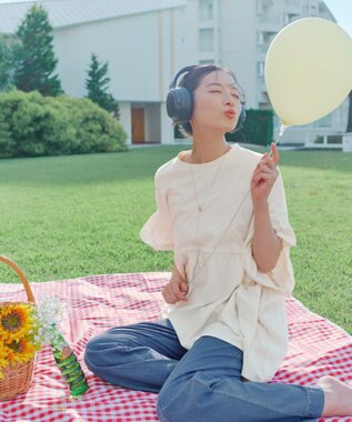 Tiaclasse 【新色追加】ギャザー切り替えフレアプルオーバー アイボリー