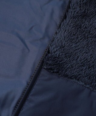 PW CIRCULUS 【MEN】フェイクファーブルゾン ネイビー系