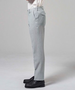 JOSEPH HOMME 新色追加【セットアップ対応】トリコサッカーストレッチ テーパードパンツ / CITY ライトグレー系