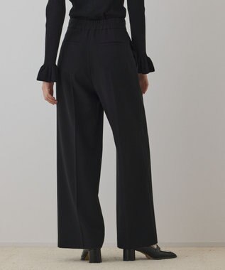 GRACE CONTINENTAL ダブルクロスマリンパンツ ブラック