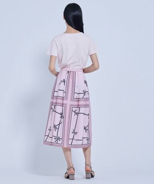 TOCCA RIBBON BOND Tシャツ ピンク系