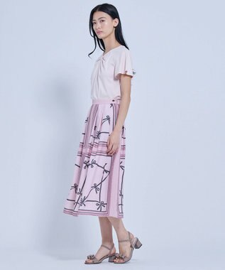 TOCCA RIBBON BOND Tシャツ ピンク系