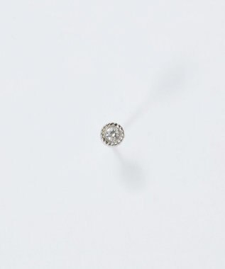 Phoebe 【金属アレルギー対応】プチシャイニングピアス(片耳)　シルバー/サージカルステンレス