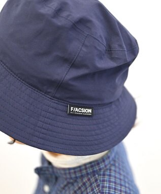 F/ACSION MANAZUO 晴雨兼用バケットハット NAVY