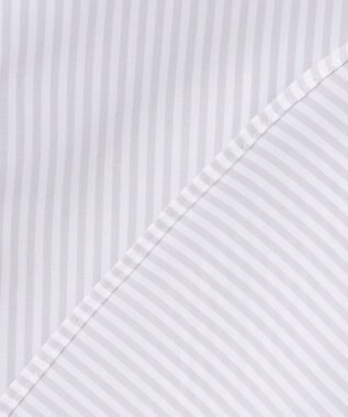 GOTAIRIKU 【形態安定】PREMIUMPLEATS_セミワイドカラー 通年ドレスシャツ（カラー ストライプ） ブラック系