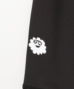 PW CIRCULUS 【WOMEN】UVメッシュコンビインナーシャツ ゴルフウェア レディース ブラック系