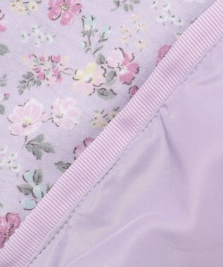 ANY KIDS フード取り外し リバーシブル ブルゾン ラベンダー