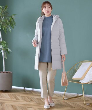 Tiaclasse ポケット付きニットチュニック ブルー