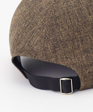 自由区 ジュートライク キャップ ブラウン