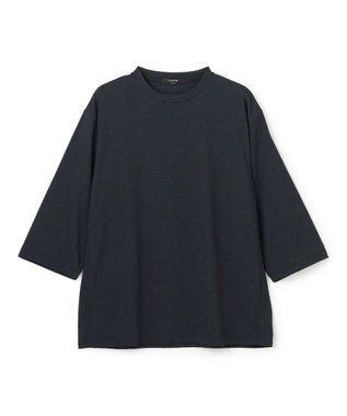 JOSEPH HOMME 【WEB限定】【新素材 / 新型】エンジニアドテック　リラックスフォルム クルーネック7分袖Ｔシャツ ネイビー系