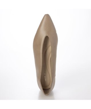 MODE ET JACOMO <MODE ET JACOMO>Uカットフラットプレーンパンプス オーク