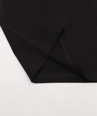 WEGO 【２点セット/ユニセックス着用ITEM】アクセ付きフォトコラージュT（LS） ブラック