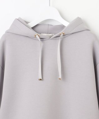 Feroux きれいめダンボール フーディー スカイブルー系