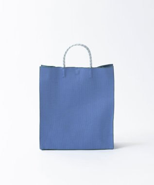 TRICOTE PAPER KNIT BAG LARGE / ペーパーニットバッグ大 32BLUE