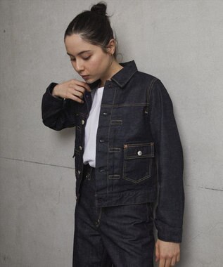 caqu modern jacket type 2nd. デニムジャケット re.birth