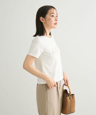 Green Parks ・swing by パールロゴTEE Off White