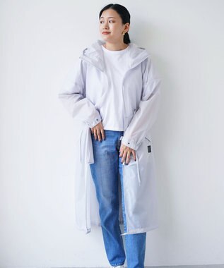 F/ACSION MATSU レインコート SILVER GRAY