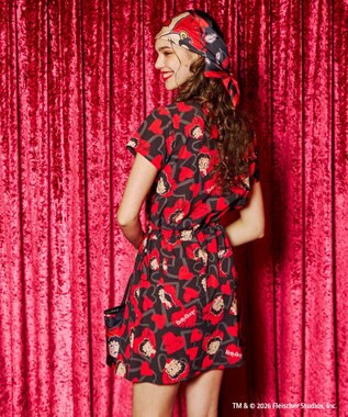 FILA GOLF／marie claire 【Loudmouth×Betty Boop™】ワンピース Scribble Hearts Penguin Dash Paisley Love Betty