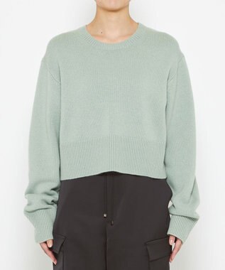 uncrave カシミヤニット（uncrave WHITE） セージ