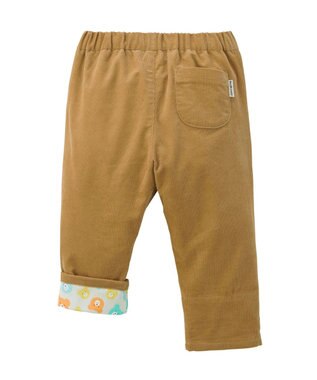 MIKI HOUSE HOT BISCUITS 【80-120cm】【NEW Color Series】コーデュロイ素材 パンツ ベージュ
