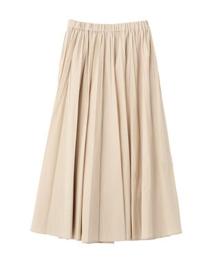 AMERICAN HOLIC 【選べる丈】シアープリーツスカート Beige