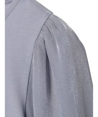 earth music&ecology ラメスリーブプルオーバー Sax