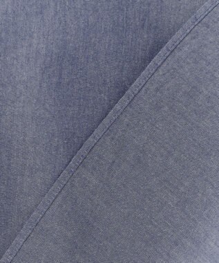 JOSEPH ABBOUD 【キングサイズ・環境配慮型素材】ビオグレースシャンブレー シャツ ネイビー系