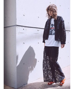 Green Parks ２ＷＡＹ　レースブルゾン Black