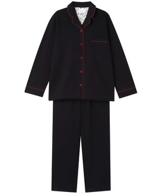 une nana cool 【綿100％】ツイルパジャマ　ＭＡＤＥ　ＷＩＴＨ　ＬＩＢＥＲＴＹ　ＦＡＢＲＩＣ BL