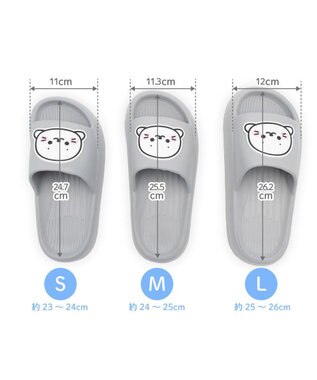 Mother garden しろたん サンダル 《S /M /L 》 2026 グレー