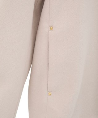 earth music&ecology 【フード取り外し可】2WAYフードコート Light Beige