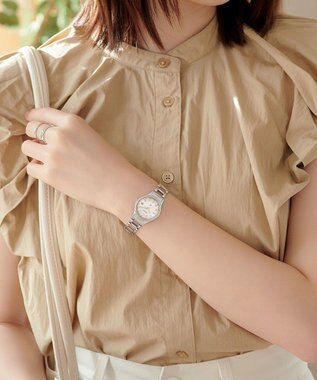 CITIZEN 【xC】北川景子 広告着用モデル エコ・ドライブ電波時計 サクラピンク 軽量 サクラ色