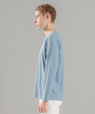 JOSEPH HOMME コンパクトストレッチジャージー　クルーネックカットソー スカイブルー系