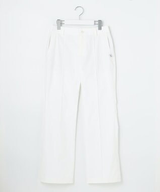 23区GOLF 防透素材で白でも安心！【WOMEN】【撥水/ストレッチ】シェルタリングオックス パンツ ホワイト系