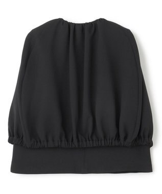 BEIGE， 【洗える】REIBAUD / ノーカラージャケット Black