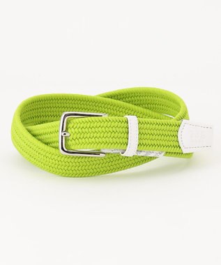 23区GOLF 【MEN】エラスティック メッシュベルト 黄緑系