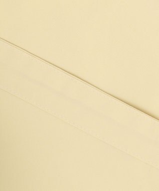 UNFILO FINE MOVE 2WAYギャザーブラウス ライトイエロー