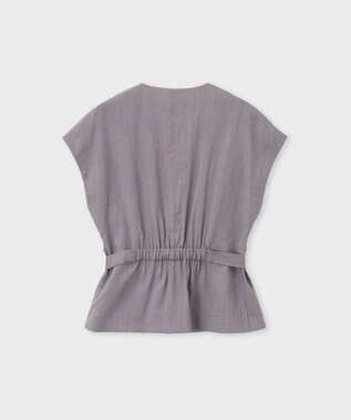 Paul Smith レーヨンリネン Vネックジレ ライラック