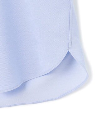 J.PRESS MEN 酷暑の清潔感もこれ一枚で【吸水速乾 / 抗菌防臭 / 防シワ】【J.PRESS OXFORD JERSEY】カノコインレイ半袖 シャツ / B.D. サックスブルー系