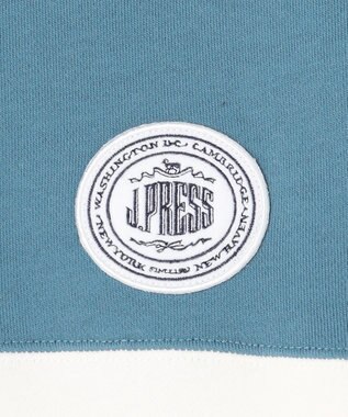 J.PRESS KIDS 【140-170cm】COMBI トリコロール トレーナー ブルー×グレー系