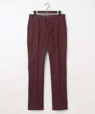 【ウエストも伸びる！オーガニックコットン使用・25AW】トリコチンストレッチ パンツ