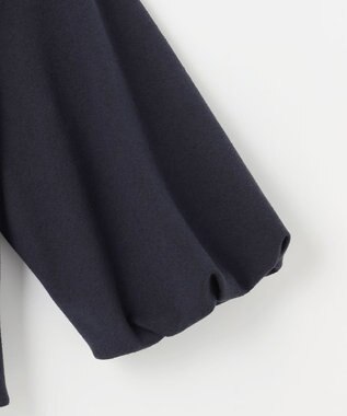 #Newans 【セレモニーにも/洗濯機可】バルーンヘムライトブルゾン​ ネイビー