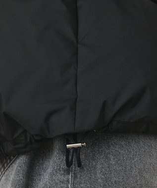 GRACE CONTINENTAL スタンドカラーダウンベスト ブラック