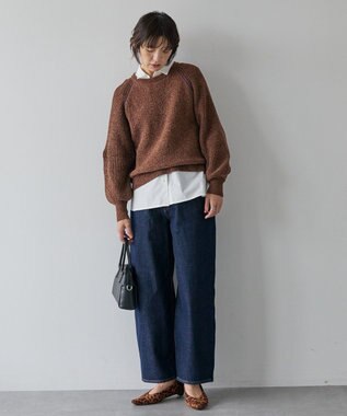 AMERICAN HOLIC モールパイピングプルオーバー Brown