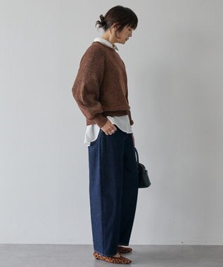 AMERICAN HOLIC モールパイピングプルオーバー Brown